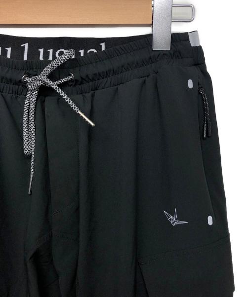 1PIU1UGUALE3 RELAX（ウノピゥウノウグァーレトレ リラックス）1PIU1UGUALE3 RELAX (ウノピゥウノウグァーレトレ リラックス) ナイロンパンツ ブラック サイズ:Mの古着・服飾アイテム