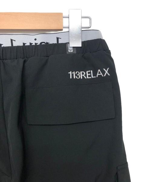1PIU1UGUALE3 RELAX（ウノピゥウノウグァーレトレ リラックス）1PIU1UGUALE3 RELAX (ウノピゥウノウグァーレトレ リラックス) ナイロンパンツ ブラック サイズ:Mの古着・服飾アイテム