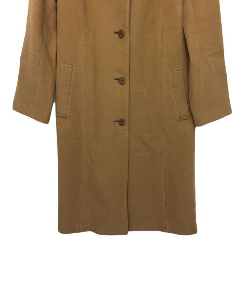 BURBERRY BLUE LABEL（バーバリーロンドンブルーレーベル）BURBERRY BLUE LABEL (バーバリーロンドンブルーレーベル) ウールコート ベージュ サイズ:38の古着・服飾アイテム