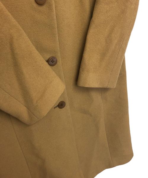 BURBERRY BLUE LABEL（バーバリーロンドンブルーレーベル）BURBERRY BLUE LABEL (バーバリーロンドンブルーレーベル) ウールコート ベージュ サイズ:38の古着・服飾アイテム