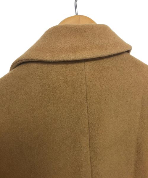 BURBERRY BLUE LABEL（バーバリーロンドンブルーレーベル）BURBERRY BLUE LABEL (バーバリーロンドンブルーレーベル) ウールコート ベージュ サイズ:38の古着・服飾アイテム
