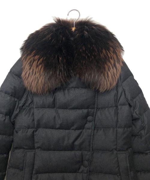 TATRAS（タトラス）TATRAS (タトラス) NITTI ファー付ダウンジャケット ブラック サイズ:3の古着・服飾アイテム