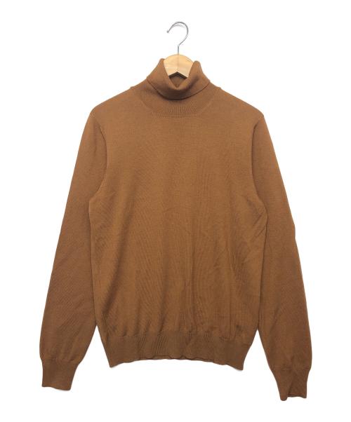 GRAN SASSO（グランサッソ）GRAN SASSO (グランサッソ) 薄手ニット ブラウン サイズ:不明の古着・服飾アイテム