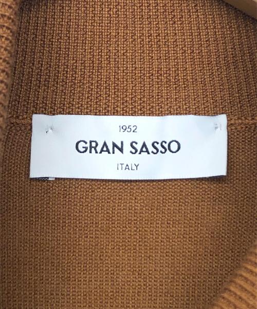 GRAN SASSO（グランサッソ）GRAN SASSO (グランサッソ) 薄手ニット ブラウン サイズ:不明の古着・服飾アイテム