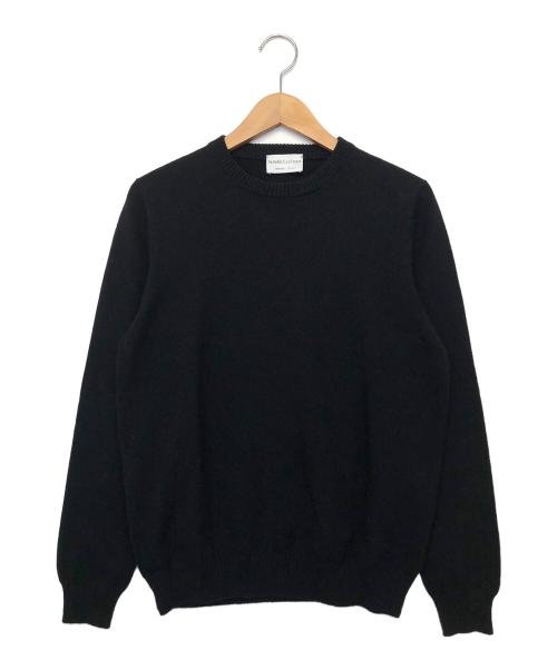 Settefili Cashmere（セッテフィーリ カシミア）Settefili Cashmere (セッテフィーリ カシミア) 薄手ニット ブラック サイズ:46の古着・服飾アイテム