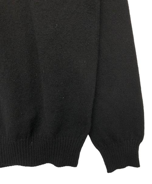 Settefili Cashmere（セッテフィーリ カシミア）Settefili Cashmere (セッテフィーリ カシミア) 薄手ニット ブラック サイズ:46の古着・服飾アイテム