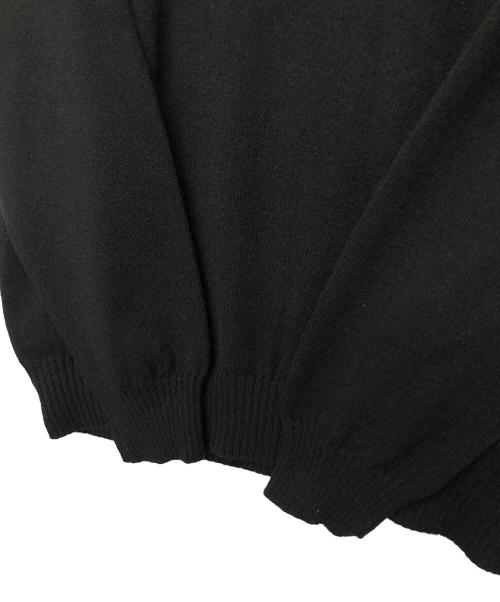 Settefili Cashmere（セッテフィーリ カシミア）Settefili Cashmere (セッテフィーリ カシミア) 薄手ニット ブラック サイズ:46の古着・服飾アイテム