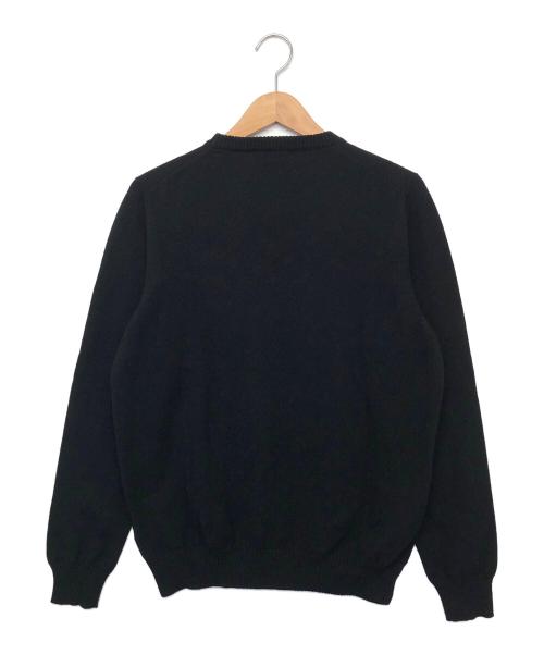 Settefili Cashmere（セッテフィーリ カシミア）Settefili Cashmere (セッテフィーリ カシミア) 薄手ニット ブラック サイズ:46の古着・服飾アイテム