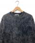ACNE STUDIOS (アクネ ストゥディオス) アシッドウォッシュセーター　薄手ニット ネイビー×グレー サイズ:M：24000円
