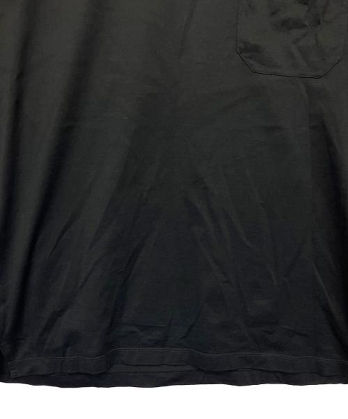 HERMES（エルメス）HERMES (エルメス) ポケットTシャツ ブラック サイズ:Mの古着・服飾アイテム