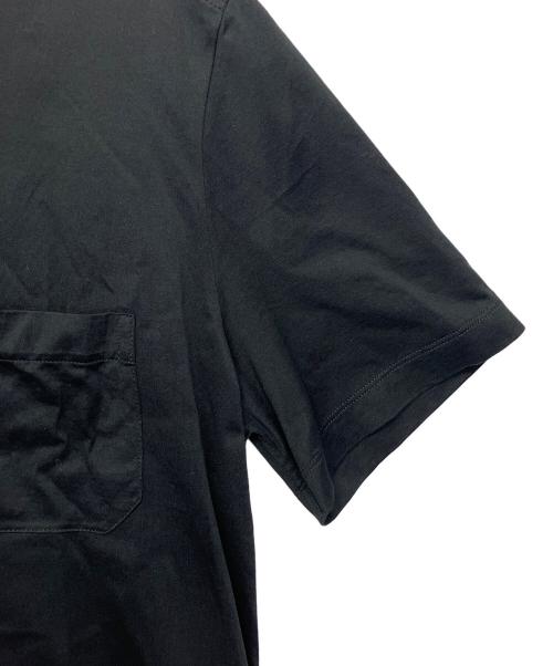 HERMES（エルメス）HERMES (エルメス) ポケットTシャツ ブラック サイズ:Mの古着・服飾アイテム