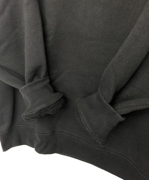 COMOLI（コモリ）COMOLI (コモリ) コットン吊裏毛クルーネックスウェット ブラック サイズ:1の古着・服飾アイテム