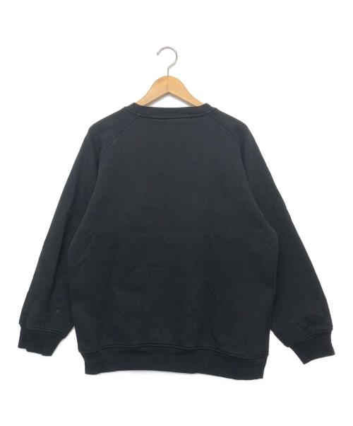 COMOLI（コモリ）COMOLI (コモリ) コットン吊裏毛クルーネックスウェット ブラック サイズ:1の古着・服飾アイテム