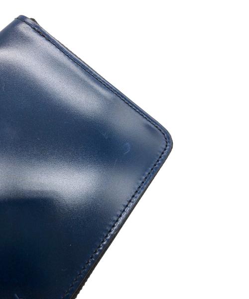 YUHAKU（ユハク）YUHAKU (ユハク) 長財布 ネイビーの古着・服飾アイテム