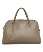 Hoawハァウ）の古着「ミニボストンバッグ」｜ベージュ