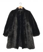 SAGA MINKサガミンク）の古着「コート」｜ブラック