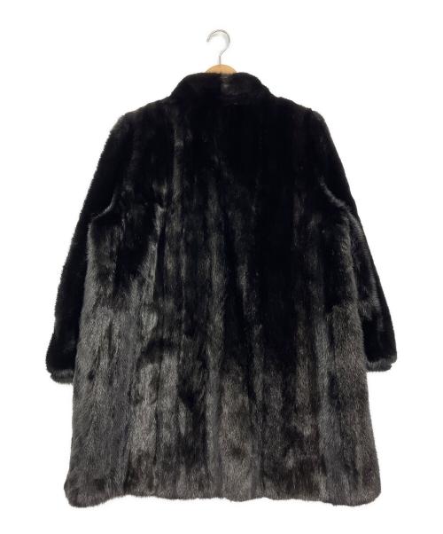 SAGA MINK（サガミンク）SAGA MINK (サガミンク) コート ブラック サイズ:15の古着・服飾アイテム