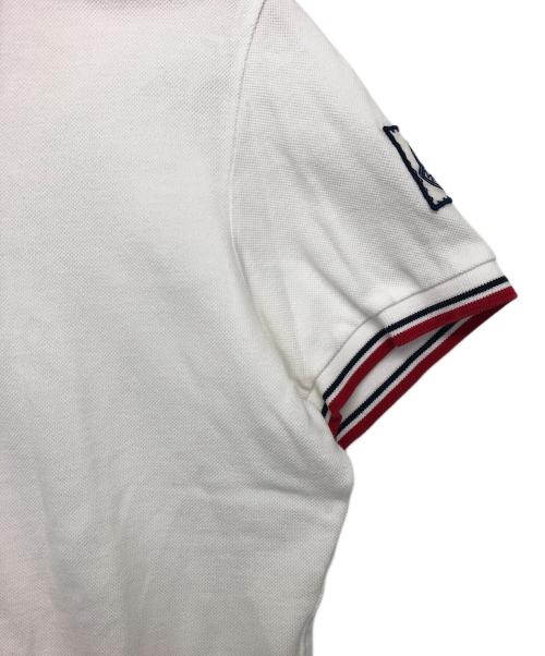MONCLER（モンクレール）MONCLER (モンクレール) ポロシャツ ホワイト サイズ:不明の古着・服飾アイテム