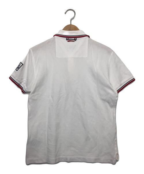 MONCLER（モンクレール）MONCLER (モンクレール) ポロシャツ ホワイト サイズ:不明の古着・服飾アイテム