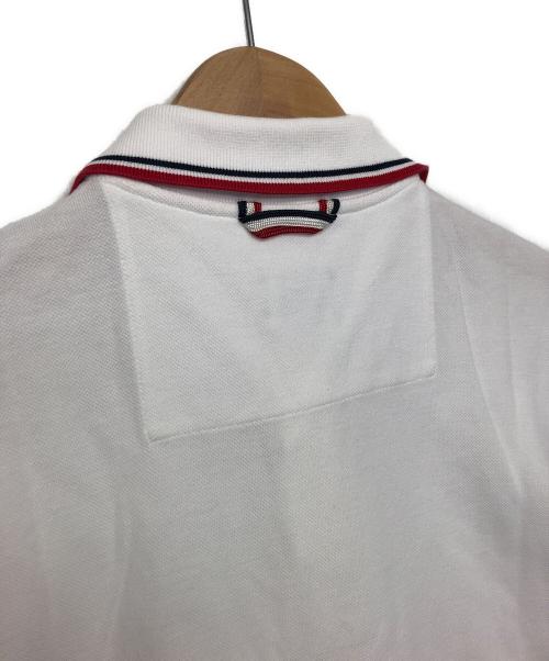 MONCLER（モンクレール）MONCLER (モンクレール) ポロシャツ ホワイト サイズ:不明の古着・服飾アイテム