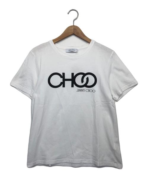 JIMMY CHOO（ジミーチュウ）JIMMY CHOO (ジミーチュウ) 半袖Tシャツ ホワイト サイズ:Sの古着・服飾アイテム