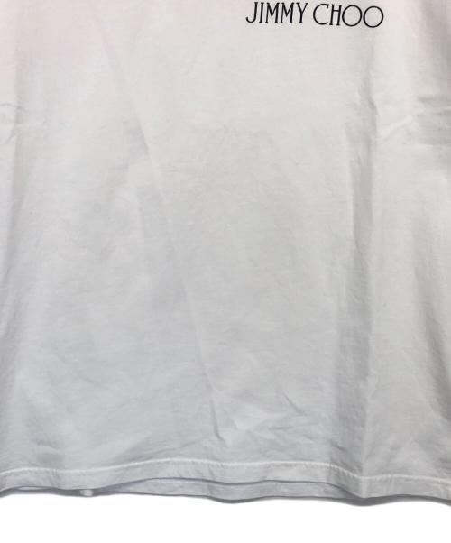 JIMMY CHOO（ジミーチュウ）JIMMY CHOO (ジミーチュウ) 半袖Tシャツ ホワイト サイズ:Sの古着・服飾アイテム