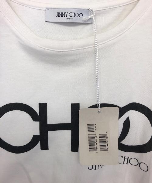 JIMMY CHOO（ジミーチュウ）JIMMY CHOO (ジミーチュウ) 半袖Tシャツ ホワイト サイズ:Sの古着・服飾アイテム