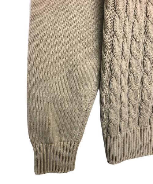 Zanone（ザノーネ）Zanone (ザノーネ) 薄手カーディガン ブラウン サイズ:44の古着・服飾アイテム