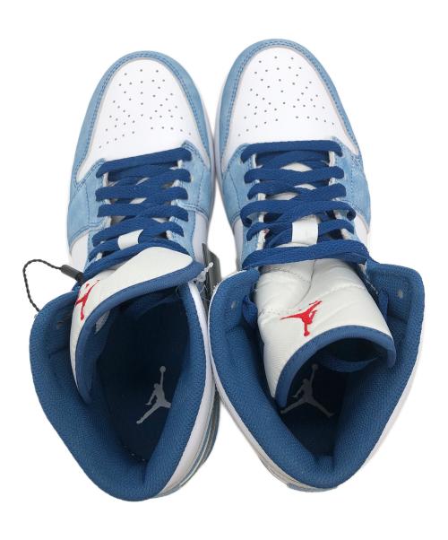 NIKE（ナイキ）NIKE (ナイキ) Air Jordan 1 Mid SE スカイブルー サイズ:28cmの古着・服飾アイテム