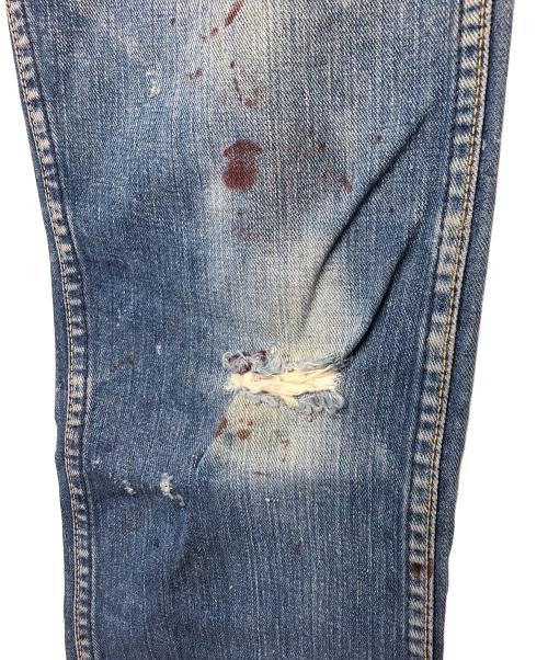 Wrangler（ラングラー）Wrangler (ラングラー) 斜めベルプリントタグ SCOVILジップ デニムパンツ インディゴ サイズ:W31の古着・服飾アイテム