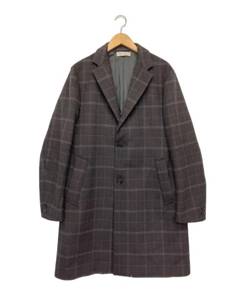 BEAUTY&YOUTH（ビューティーアンドユース）BEAUTY&YOUTH (ビューティーアンドユース) メルトンチェスターコート ブラウン サイズ:XLの古着・服飾アイテム