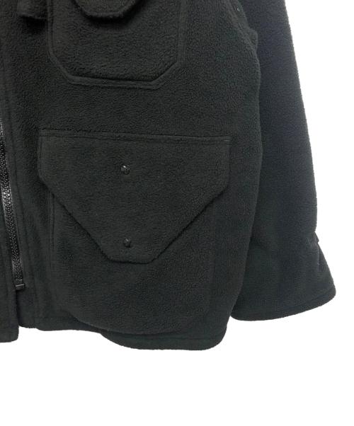 H BEAUTY&YOUTH（エイチ ビューティー&ユース）H BEAUTY&YOUTH (エイチ ビューティー&ユース) フリースフィールドブルゾン ブラック サイズ:Lの古着・服飾アイテム