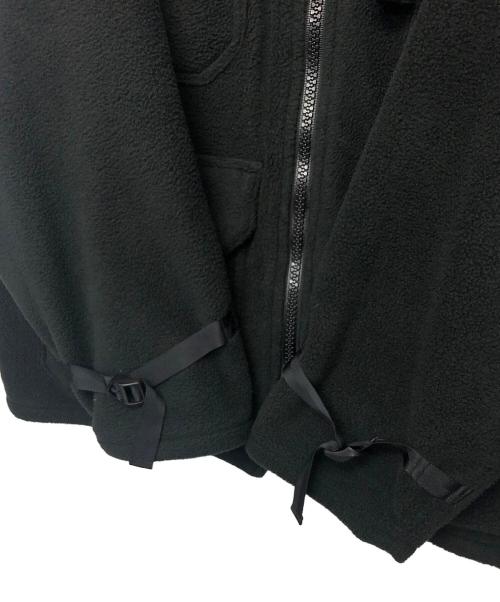 H BEAUTY&YOUTH（エイチ ビューティー&ユース）H BEAUTY&YOUTH (エイチ ビューティー&ユース) フリースフィールドブルゾン ブラック サイズ:Lの古着・服飾アイテム