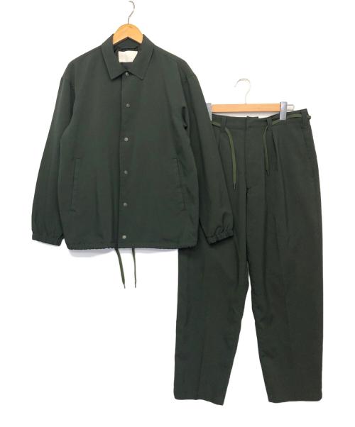 URBAN RESEARCH iD（アーバンリサーチアイディー）URBAN RESEARCH iD (アーバンリサーチアイディー) セットアップ グリーン サイズ:Mの古着・服飾アイテム