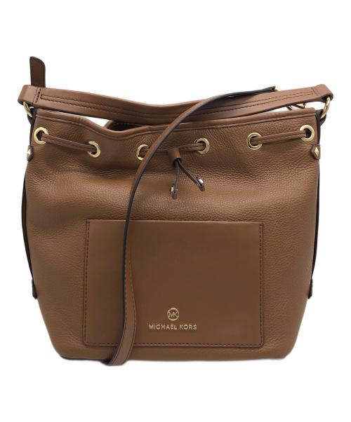 MICHAEL KORS（マイケル・コース）MICHAEL KORS (マイケル・コース) 2WAYバッグ ブラウンの古着・服飾アイテム