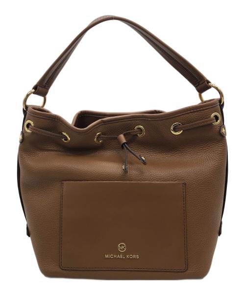 MICHAEL KORS（マイケル・コース）MICHAEL KORS (マイケル・コース) 2WAYバッグ ブラウンの古着・服飾アイテム