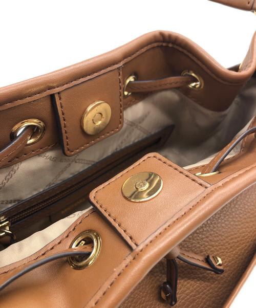 MICHAEL KORS（マイケル・コース）MICHAEL KORS (マイケル・コース) 2WAYバッグ ブラウンの古着・服飾アイテム