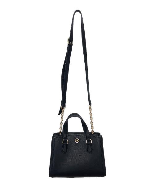 MICHAEL KORS（マイケルコース）MICHAEL KORS (マイケル・コース) 2WAYバッグ ブラックの古着・服飾アイテム