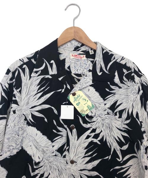 Sun Surf（サンサーフ）Sun Surf (サンサーフ) アロハシャツ ブラック サイズ:Mの古着・服飾アイテム
