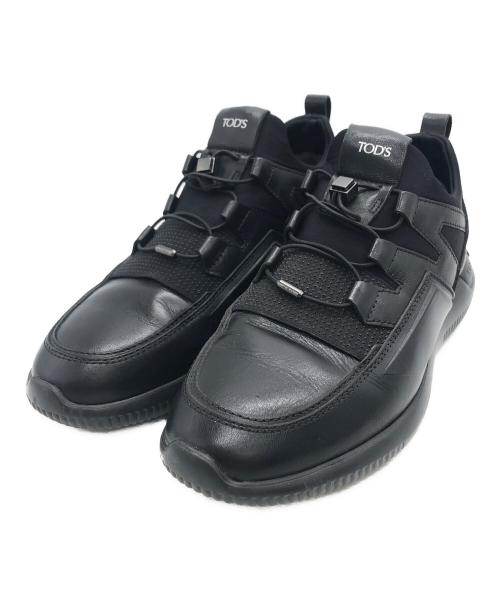 TOD'S（トッズ）TOD'S (トッズ) ローカットスニーカー ブラック サイズ:5 1/2の古着・服飾アイテム