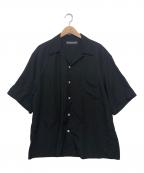 WACKO MARIAワコマリア）の古着「オープンカラーシャツ」｜ブラック