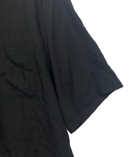 WACKO MARIA（ワコマリア）WACKO MARIA (ワコマリア) オープンカラーシャツ ブラック サイズ:Lの古着・服飾アイテム