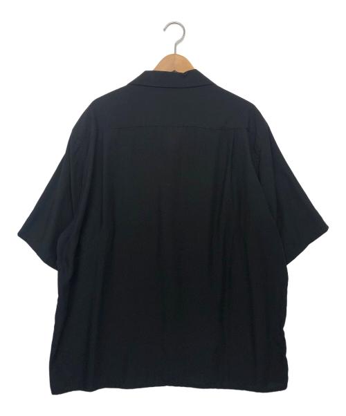 WACKO MARIA（ワコマリア）WACKO MARIA (ワコマリア) オープンカラーシャツ ブラック サイズ:Lの古着・服飾アイテム