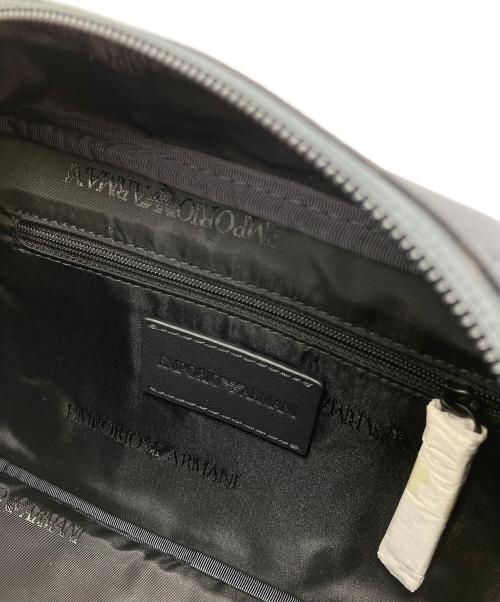 EMPORIO ARMANI（エンポリオアルマーニ）EMPORIO ARMANI (エンポリオアルマーニ) セカンドバッグ ブラックの古着・服飾アイテム