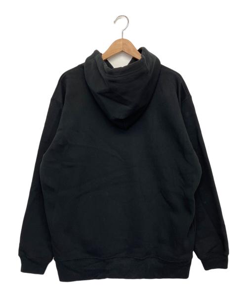 Mrs. GREEN APPLE（ミセスグリーンアップル）Mrs. GREEN APPLE (ミセスグリーンアップル) MGA LOGO HOODIE プルオーバーパーカー ブラック サイズ:XLの古着・服飾アイテム
