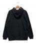 中古・古着 Mrs. GREEN APPLE (ミセスグリーンアップル) MGA LOGO HOODIE プルオーバーパーカー ブラック サイズ:XL：3000円