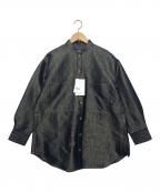 Ameriアメリ）の古着「BRIGHT OVER SHIRT　長袖シャツ」｜グレー