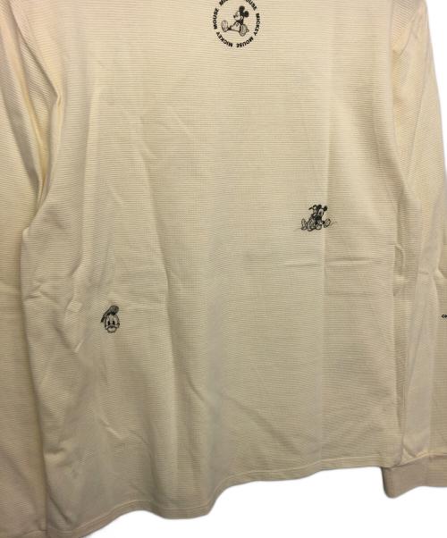 Ameri（アメリ）AMERI (アメリ) Disney (ディズニー) Disney SCATTERED PRINT TOP　長袖カットソー ベージュ サイズ:FREEの古着・服飾アイテム