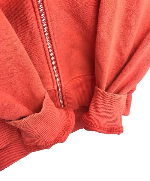 stussy（ステューシー）stussy (ステューシー) 1974970 ジップパーカー オレンジ サイズ:Lの古着・服飾アイテム