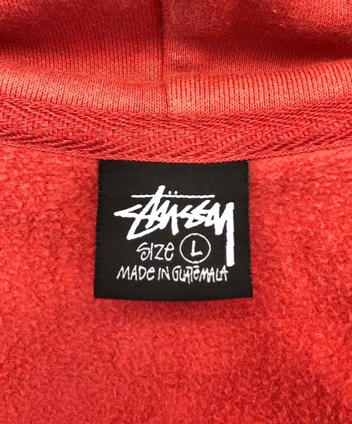 stussy（ステューシー）stussy (ステューシー) 1974970 ジップパーカー オレンジ サイズ:Lの古着・服飾アイテム